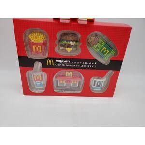 McDonalads Nanoblock Limited Edition Collectors Kit